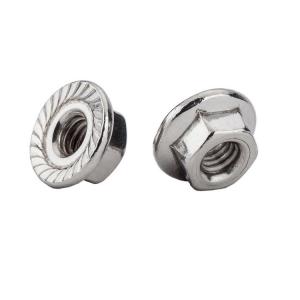 Quality DIN6923 Hex Flange Nuts, Hex Serrated Flange Nut for sale