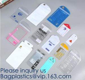 China Self Sealing PVC Plastic Zip Lock Bag Thick Clear Zip lockk Earrings Jewelry Bag Packaging Storage Bags bagease bagplastic on sale