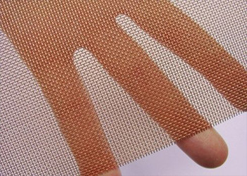 High Strength Bronze Woven Wire Mesh For EMF Shielding CE Certification