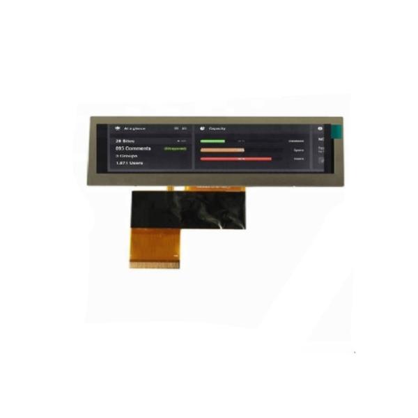 3.8 Inch TFT LCD Module 480 * 72 Bar Type Stretched With 40 Pins RGB Interface