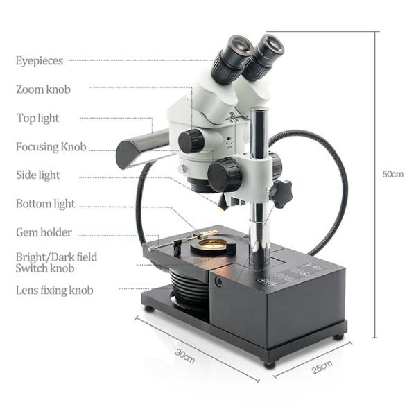 Fable 7.0-45X BINOCULAR Jewelry/Gem Microscope microscope R1A-15