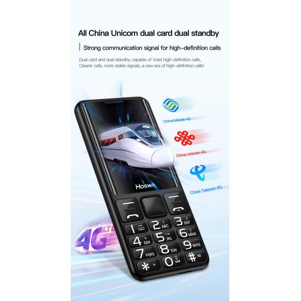 Dual SIM i79 (H6) 4G 2.4'' TFT Screen 32MB RAM Torch Elderly Mini Cellphone