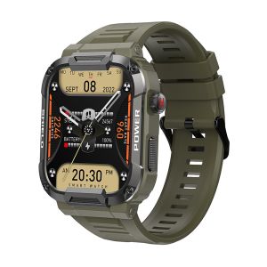 Anti Smashing Military Ip68 Waterproof Watch Rugged With Bluetooth Calling