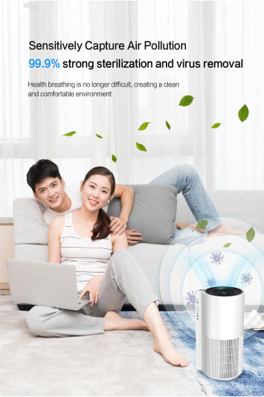 Anion Generator Bedroom Air Cleaner