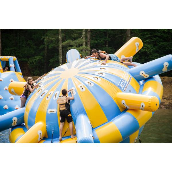 Logo Printing Customized Inflatable Water Sport / Aquapark For Lake PVC Tarpaulin