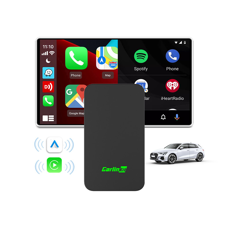 Wired To Wireless Carplay And Android Auto Dongle 2Air Car Smart Box Navigation Google Play Wifi BT Dongle