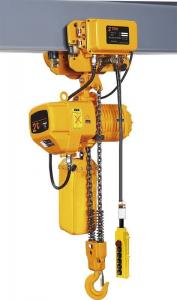 China 2 Ton 3 Ton Small Electric Chain Hoist With Light And Hard Aluminum Alloy Shell on sale