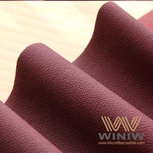 Quality Luxury Textured Leather Fabric Microfiber PU Automotive Leather Material for sale