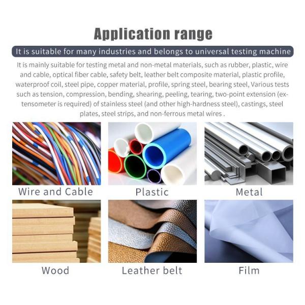 5kn 10kn 20kn 50kn Universal Tensile Strength Testing Machine for Plastic