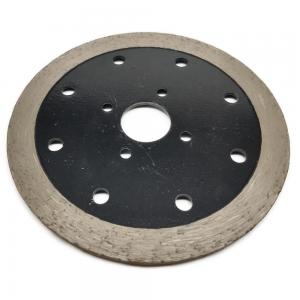 Quality 115mm Dry Continuous Disc Cutter for Stone Cutting of Black Granite Marble Porcelain for sale