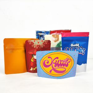 Buy cheap Child Proof Mylar weed Bags Stand Up Food Pouch Digital Printing Bags from wholesalers