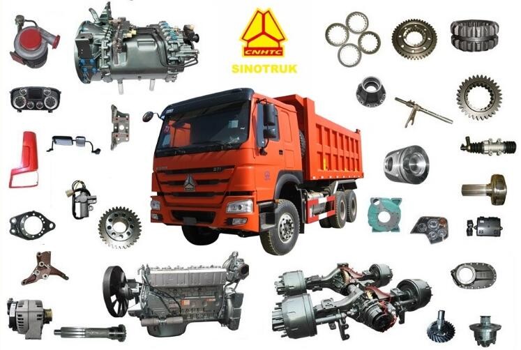 Box Truck Trailer Spares , Used Sinotruk Howo Truck Engine