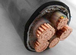 Quality 0.6KV - 35KV XLPE Insulated Electrical Wire STA SWA AWA Armour Type Black for sale