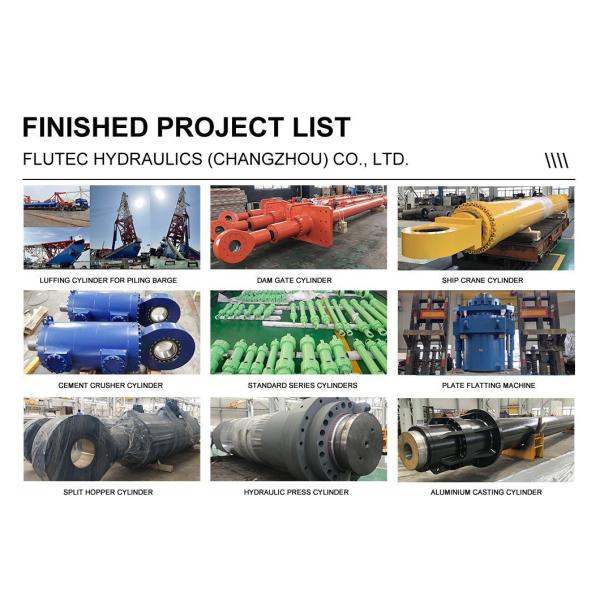 Double Acting Large Bore Hydraulic Cylinder / Large Diameter Hydraulic Cylinder