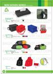 Cheap custom cinch no minimum draw string backpack non woven bags, OEM