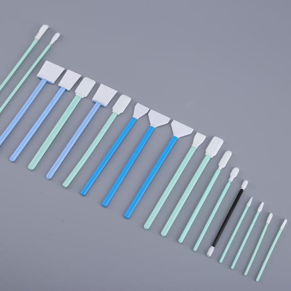 Polypropylene 67mm Cleanroom Foam Pointed Cotton Swabs