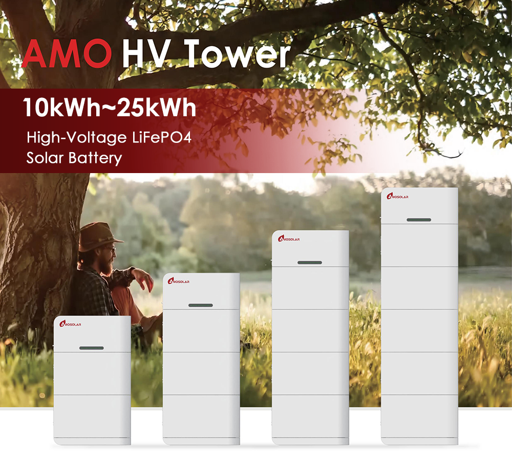 IP65 Protection Class High Voltage Stackable Solar Battery LifePO4 Lithium Battery Pack