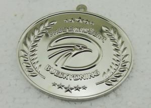 Quality Customized Medallion For Running Competition Event , Baseball Medals With Heat Transfer Lanyard for sale