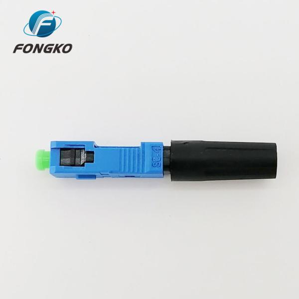 Field Assembly Fiber Quick Connector Singlemode Optical SC UPC
