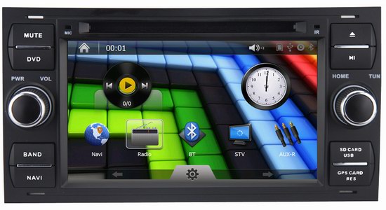 Ford Transit /Foucs car radio with gps navigation radio ipod bluetooth CD player OCB-8629