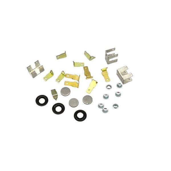 Precision Custom Metal Stamping Parts 0.02mm Tolerance AG-Plated