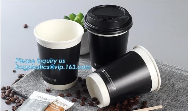 Wholesale Customized hot drink printed single wall paper cup blank price disposable coffee paper cup BAGEASE, PACKAGE