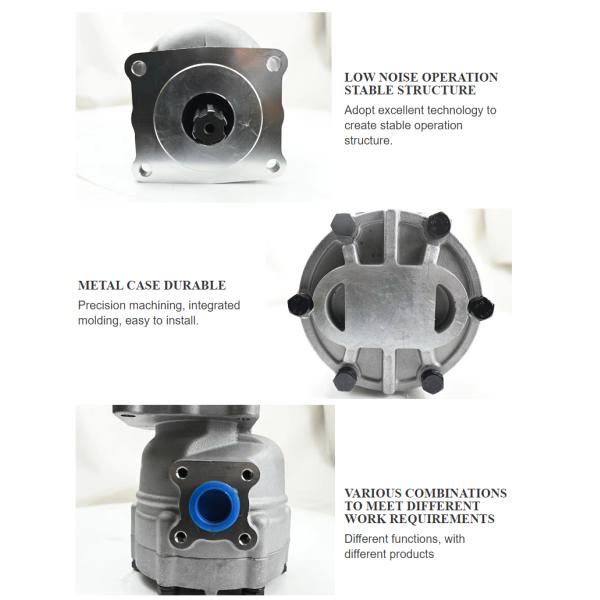 MTZ Belarus Tractor Spare Parts Gear Pump Gear Pump NSH16 NSH32 NSH40 NSH50 NSH100 Tractor Asphalt Paver Hydraulic Pump NSH-100-M NSH-50-M NSH-40-M