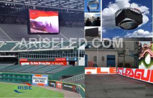 China Led electronic football scoreboards /Sport Perimeter Stadium LED display P5 P6 P8 P10 P12 on sale