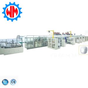 Customized Specification 700pcs/min Baby Training Panties Making Machine Stable