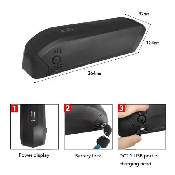 SSE-074 48V Li Ion Battery 13S3P / 10S4P 7.8Ah Lithium Ion Battery