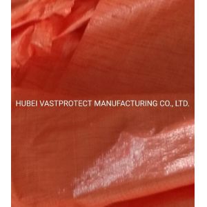 Orange PE Tarpaulin Roll 3.65m Width Double Waterproof Customization for Your