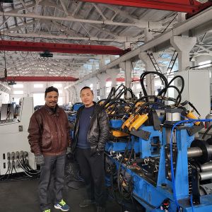 11kw U/C&Z Purlin Forming Machine For Cr12 Tile Rolling