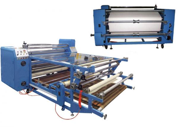 Buy Auto Roll Fabric Heat Press Machine Sealed Oil Drum CE Certification at wholesale prices