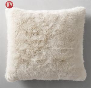 Quality Soft Warm Faux Fur Pillow cover Home Chair Seat Decorative Solid Short fox fur Cushion Cover for sale