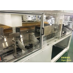 Quality Energy Savinh Full Servo 600ppm Baby Pullup Diaper Stacker Machine for sale