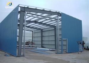China Prefab Metal Building Q235 Warehouse Steel Structure Sound Proof on sale