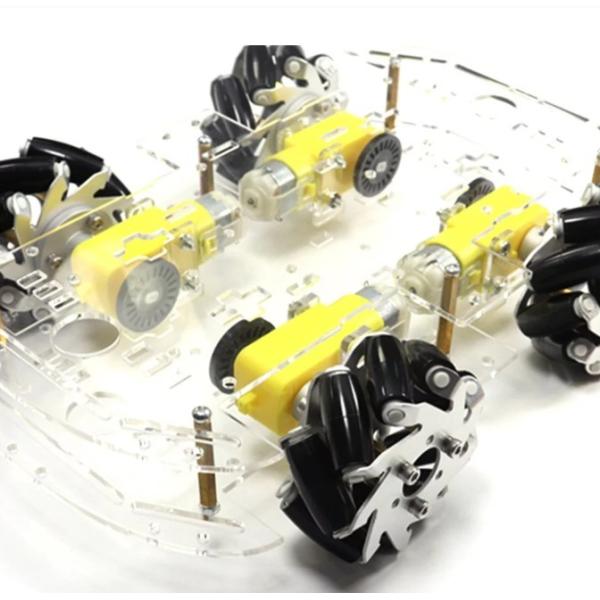 Diameter 65MM Metal Mecanum Wheel Robot For Smart Car