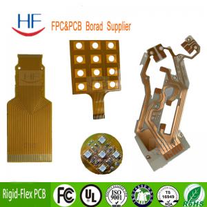 China Lead Free Rigid Flexible PCB Prototype Service 3mil 4oz FPC on sale