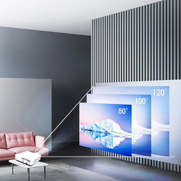 WXGA HD 4K UST Projector Dynamic Laser 4000 Lumen Short Throw Projector 5500 Lumen