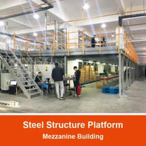 Quality Steel Structure Platform Mezzanine Building Warehouse Storage Racking Steel Structure Garret for sale