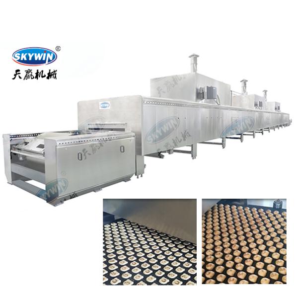 Full Automatic Biscuit Production Line Finger Biscuit Making Machine