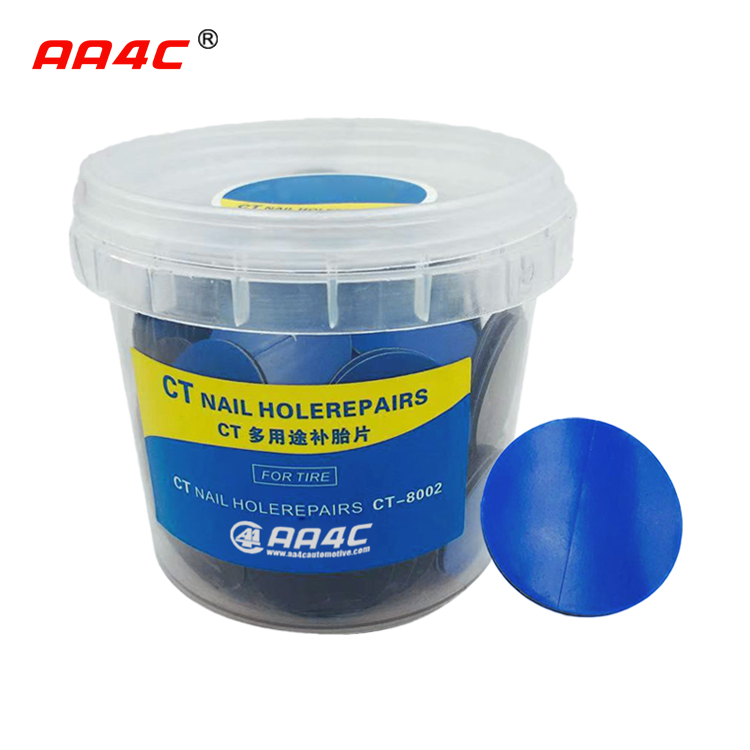 AA4C round square full range size Euro US type tire repair patches mushroom cold repair plug patch nail tire repair patc