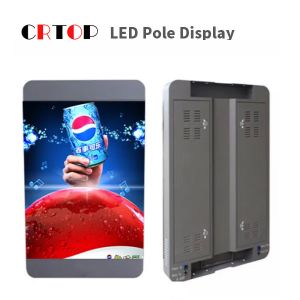 Quality Lighting Pole P4mm Advertising LED Display 1920Hz Refresh Rate for sale