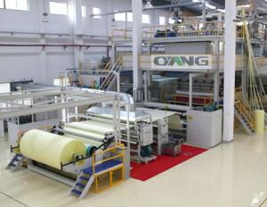 Quality Single Beam PP Non Woven Fabric Making Machine / Production Line high strength for sale