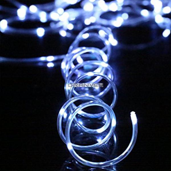 100 LED Decorative LED String Lights 12M Rope Warm White Color For Christmas