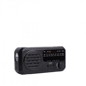 Quality Private Model Emergency Solar Hand Crank Radio 0.4KG Custom Color With USB Jack for sale