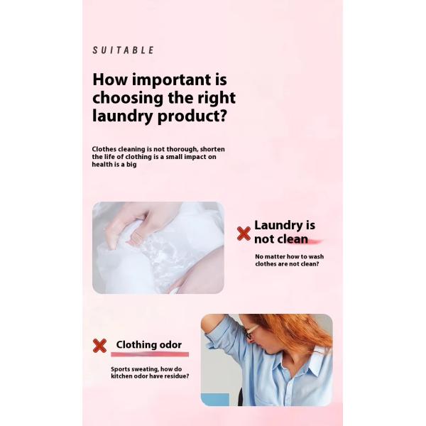 Apparel Best Smelling Laundry Pods 10g 12g 15g Scented Laundry Pods