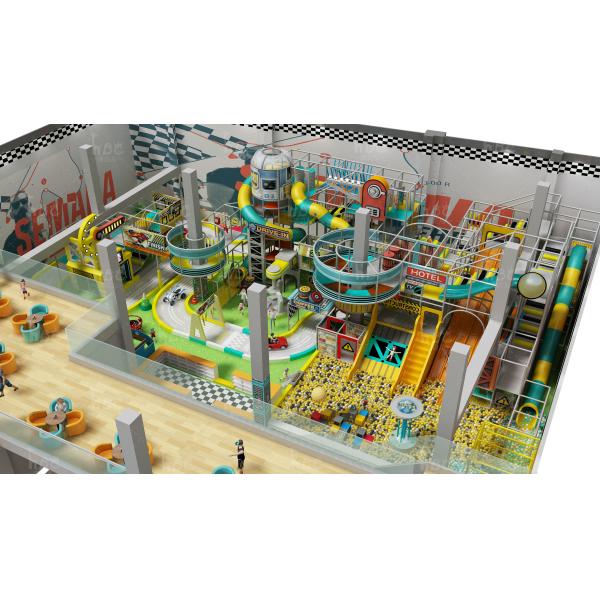 Customizable Indoor Play Structure for Preschoolers 2-12 Years