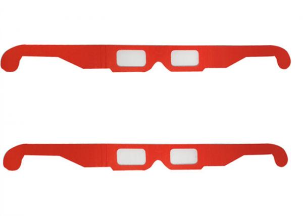 Buy Chroma Depth Paper 3D Glasses Red Color For 3D Drawing Picture EN71 ROHS at wholesale prices