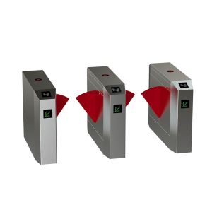 Quality Electronic Bi Directional Pedestrian Turnstile Gate 600MM Width for sale